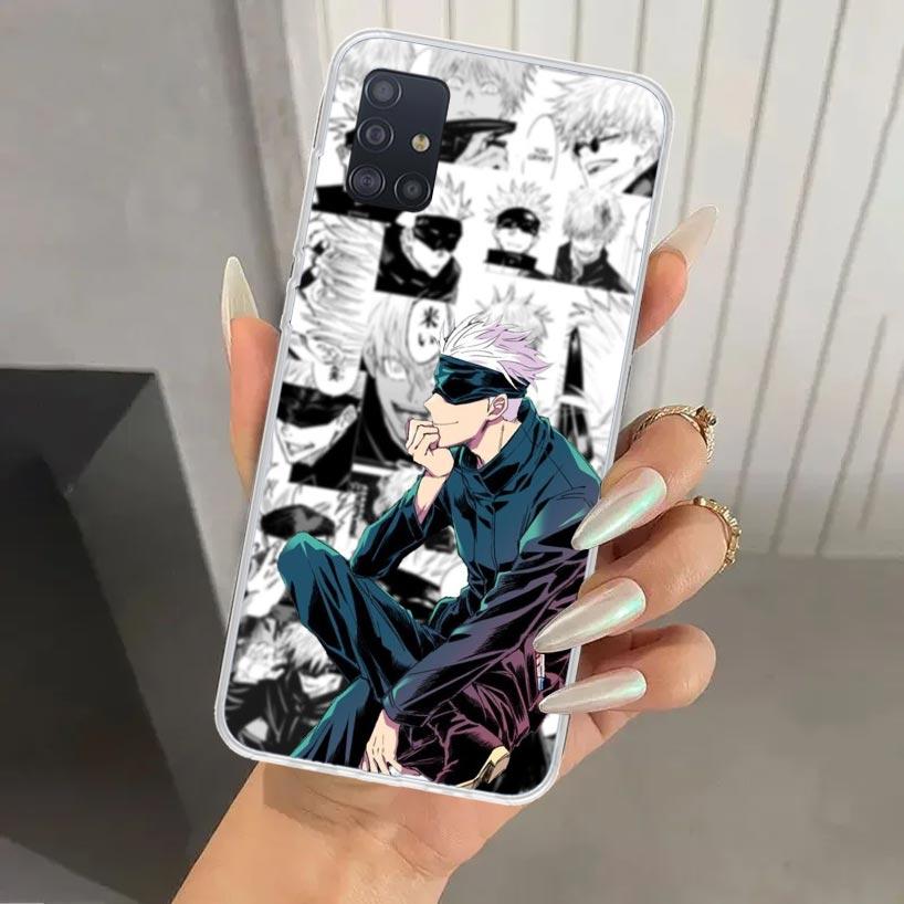Jujutsus Japan Anime Phone Case for Samsung Galaxy A52 A32 A22 A12 A02S A50S A30S A10S Note 20 Ultra 10 Plus S10 A31 A20 A71 A72
