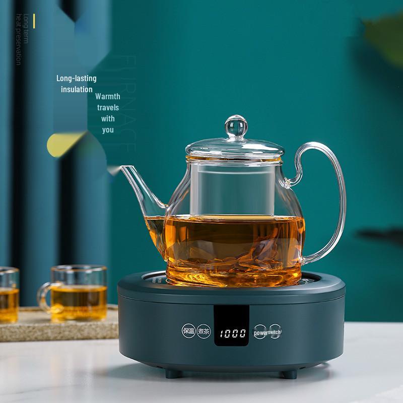 Electric Mini Ceramic Tea Stove and Kettle – Small Glass Cooker for Boiling Water and Kung Fu Tea, Ideal for Home Use