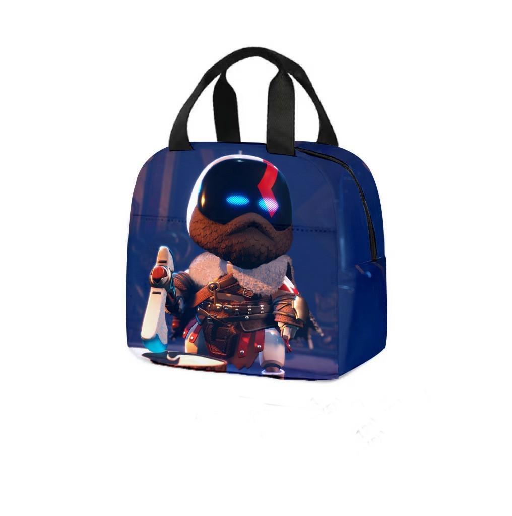 3d Universe Robot Astro Bot Handbag Insulated Bag Cooler Capacity Bags Lunch