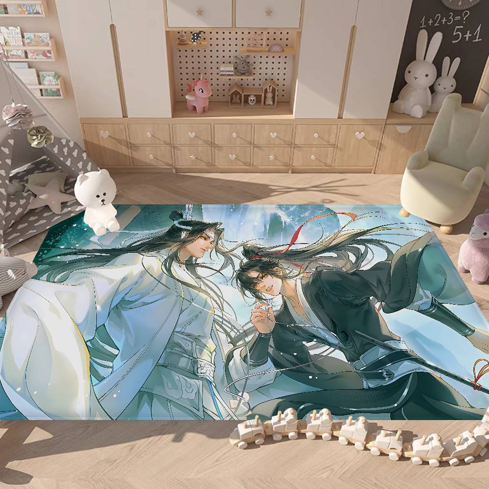 Anime Mo Dao Zu Shi Kitchen Mat Kids Room Bedroom Decoration Balcony Anti-Slip Doormat Living Room Alfombra