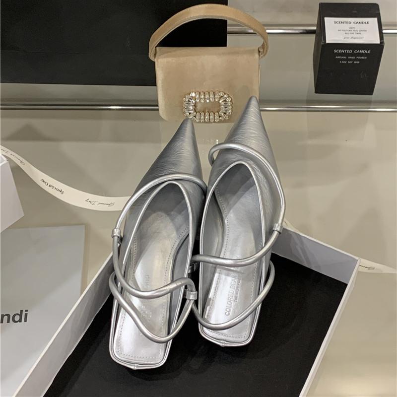 

Bailamos New Women Flats Fashion Ladies Elegant Mary Jane Shoes Flat Heel Casual Dress Outdoor Sandals Mujer 35