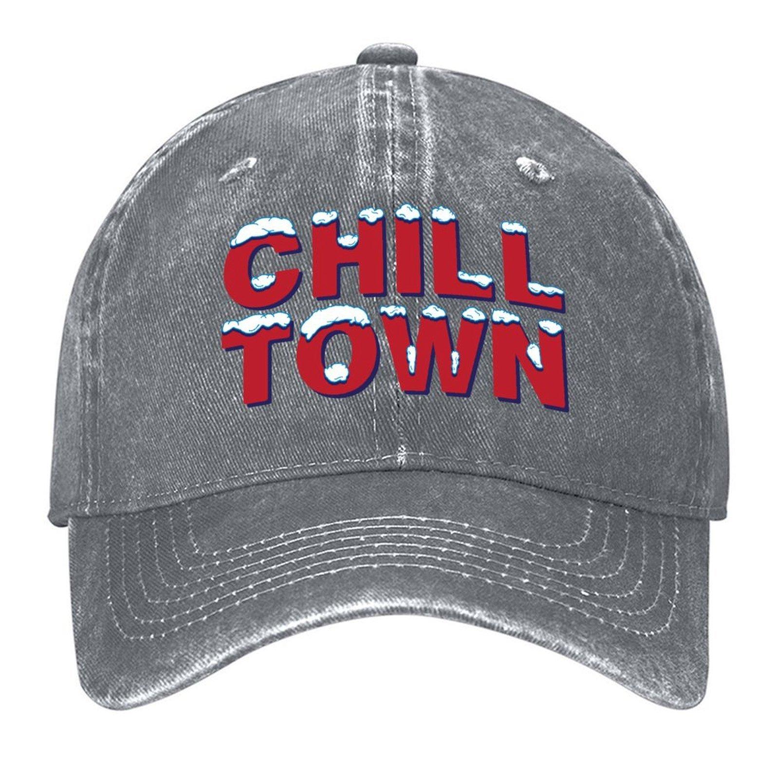 CHILLTOWN Baseball Cap Snap Back Hat Icon Hat Man Luxury Ball Cap Womens Beach Visor Mens