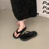New Style of Thick-soled Women's Shoes Herd-shaped Beach Flat Slippers