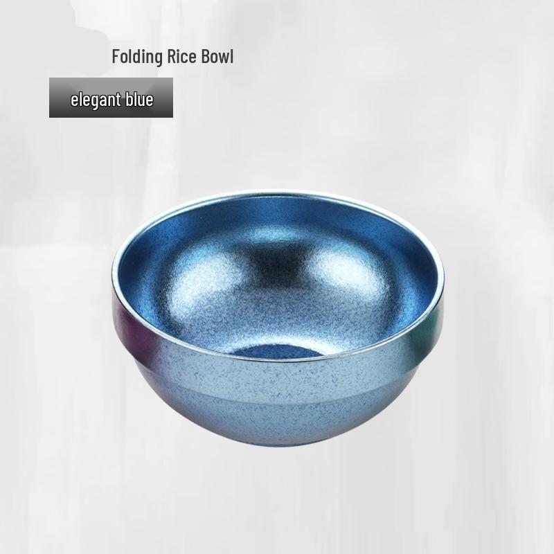 Shangqi Premium Collapsible Titanium Insulated Bowl