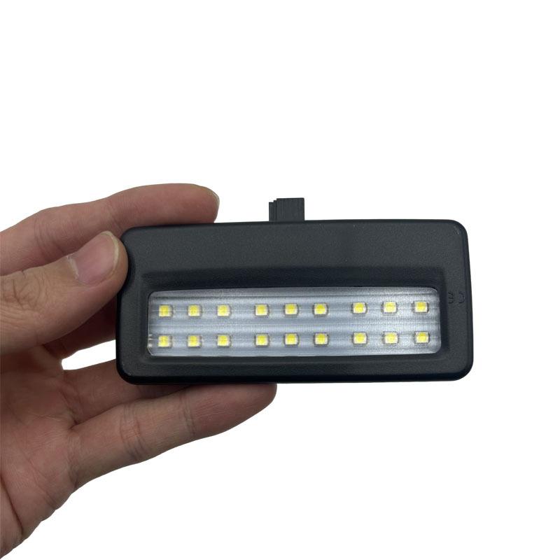 2Pcs LED Interior Sun Visor Vanity Mirror Lamps For BMW F10 F01 F11 F06 F07 F02 F03 F04 F12 F13 Reading Light
