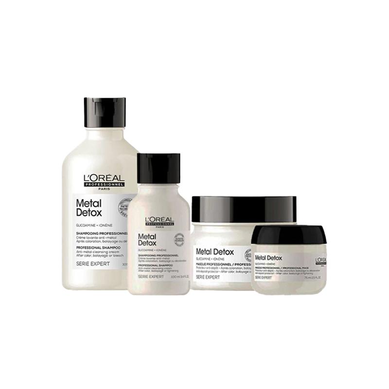 Loreal Paris Cleansing and Repair + + + LOREAL/LOreal Care Set - Shampoo 300ml Protective Hair Mask 250ml Shampoo 100ml Hair Mask 75ml
