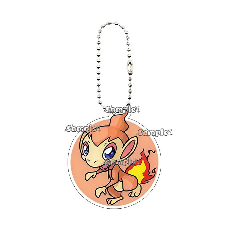 

Fashion Anime Pocket Monsters Mewtwo Charmander Bulbasaur Character Acrylic Keychain Cartoon Kawaii Decoration Jewelry Pendant about 5cm