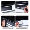 Hot 2025 1/4/5Pcs Car Door Sill Scuff Plate Decor Carbon Fiber Stickers For BMW X1 X2 X3 X4 X5 X6 X7 F30 F10 E28 E90 F20 E46 E60