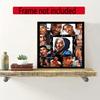 2Pac 5D Round Diamond Painting Kit Diamond Embroidery Painting Rhinestones Mosaic Frameless Handwork Decoration Arts