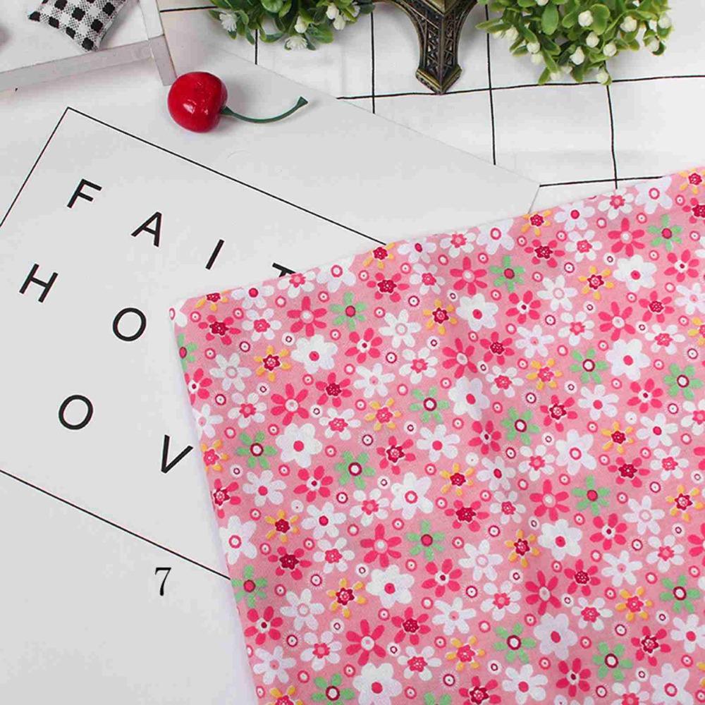 7Pcs Pure Cotton Material Cotton Fabric 50*50cm Square Size Patchwork Cloth  DIY Patchwork