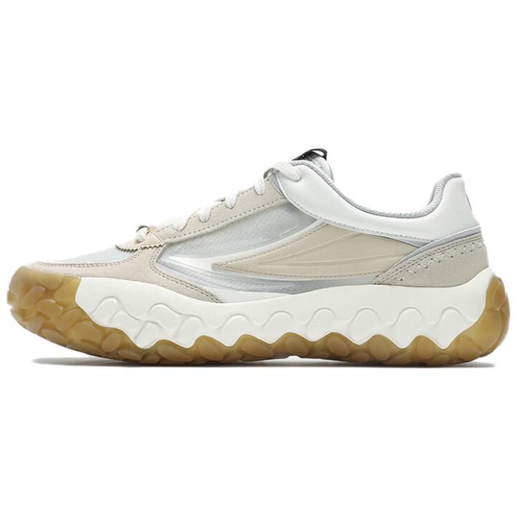 New FILA Gara Height Increasing Low top Casual Running Shoes Men's White Yellow F12M433201FSC