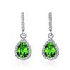 925 Sterling Silver Jewelry Women Fashion Cute Tiny Clear Crystal CZ Stud Earrings Gift for Girls Teens Lady E001