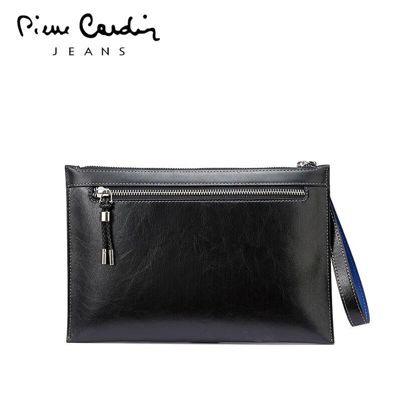 Pierre Cardin Clutch-Geldbörse aus echtem Leder für Herren