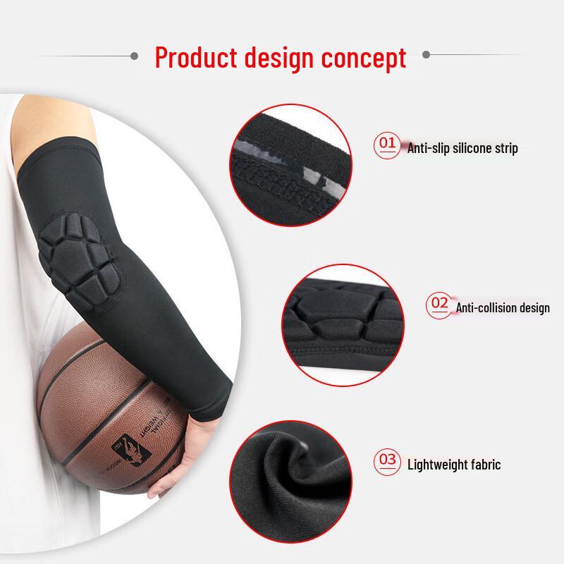Tingbai Honeycomb Compression Sports Elbow Sleeve