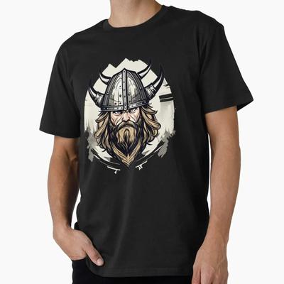 Viking Designed And Sold By Abdouclothing Vintage Stylish Casual Designer Clothes Streetwear Slightly Unisex Homme