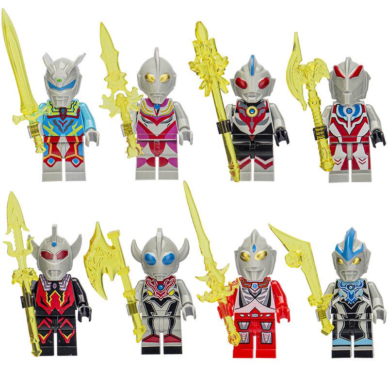 Super Hero Steel Spider Doll Building Block Puzzle Toy