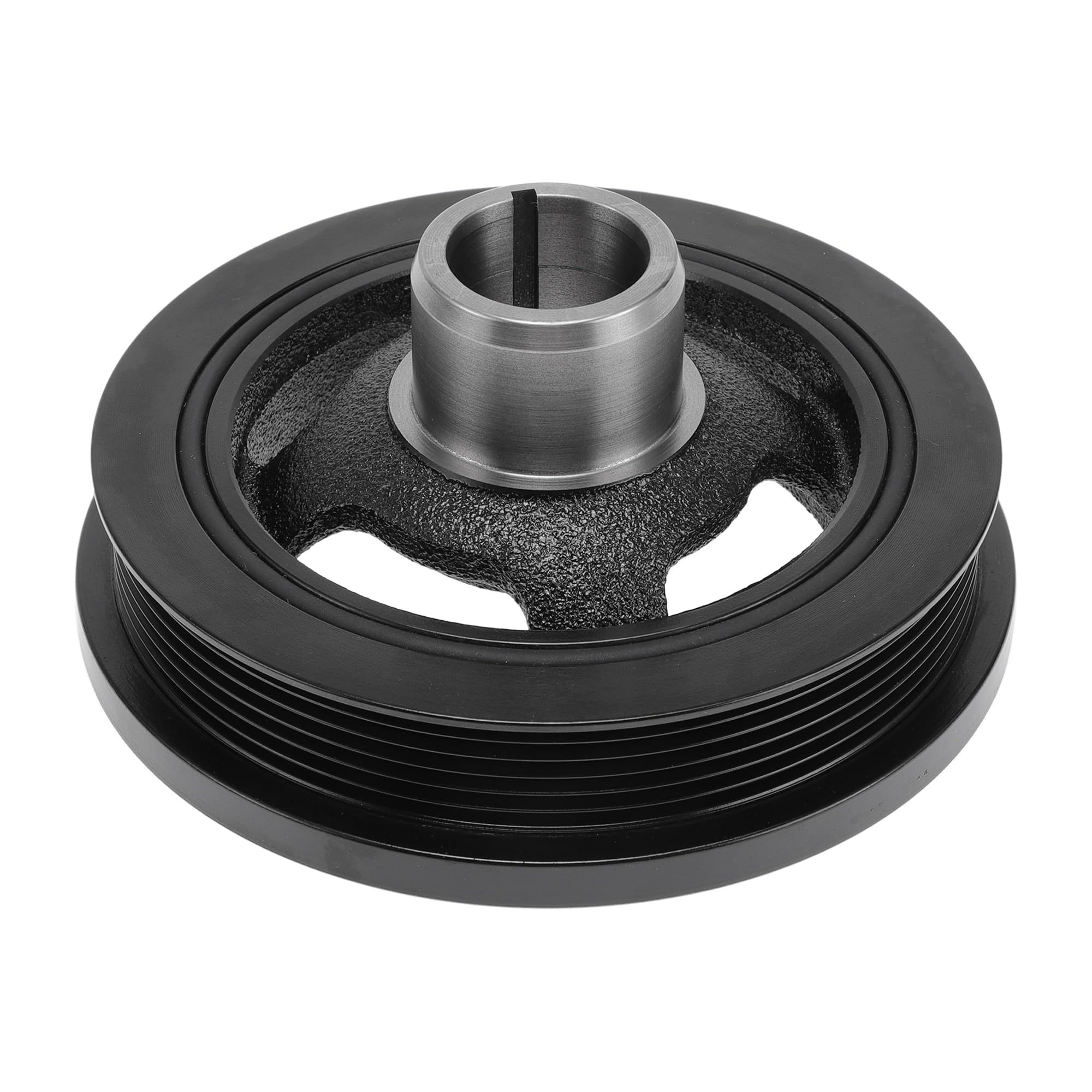 

HOPESPANNER Демпфер крутильных колебаний коленчатого вала для Dodge Durango Шкив демпфера крутильных колебаний Шкив коленвала 6-ручьевой Алюминиевый сплав 1 шт. чёрный