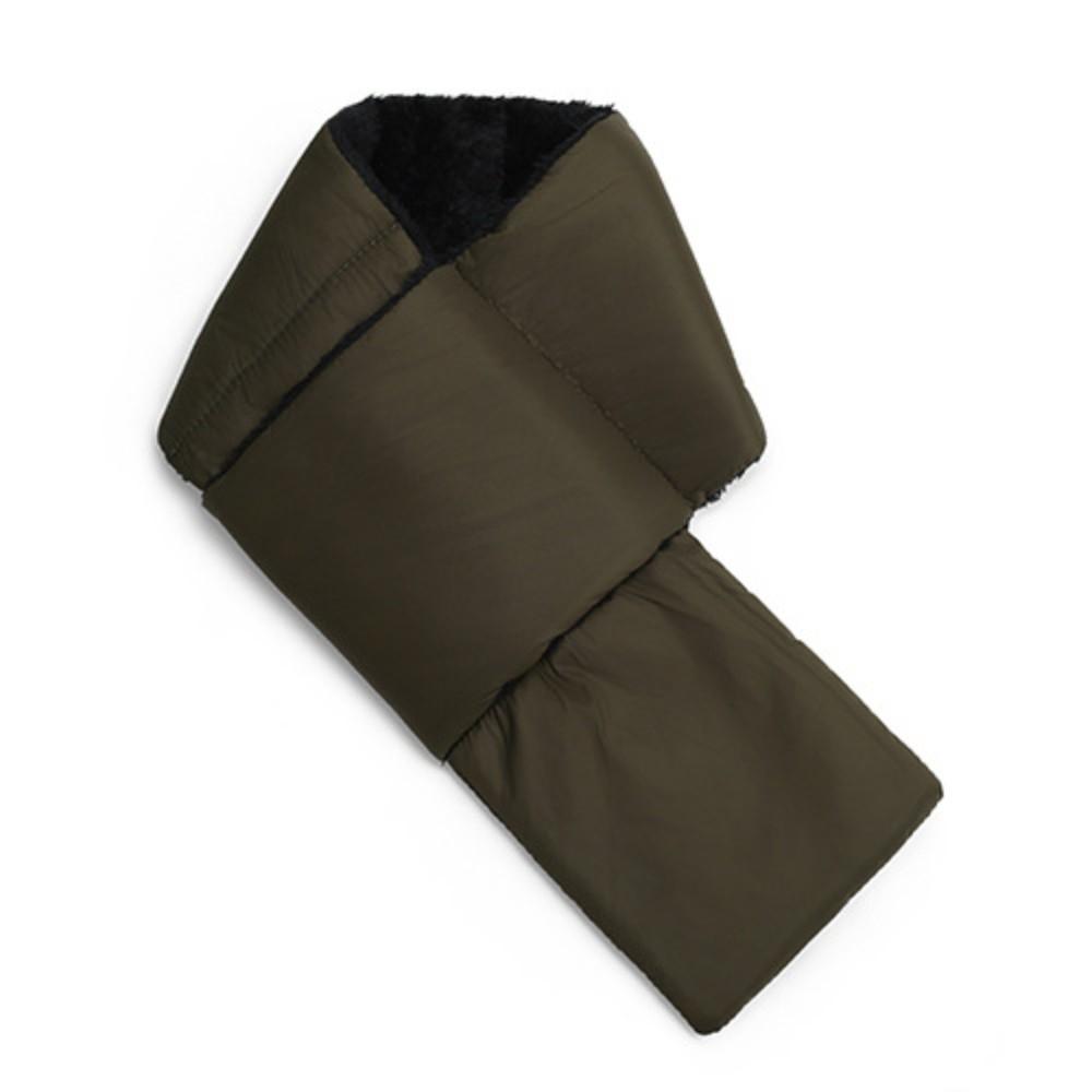 Down Cotton Winter Scarf Neck Protection Warmer Neck Scarf New Plush Scarves  Men Women