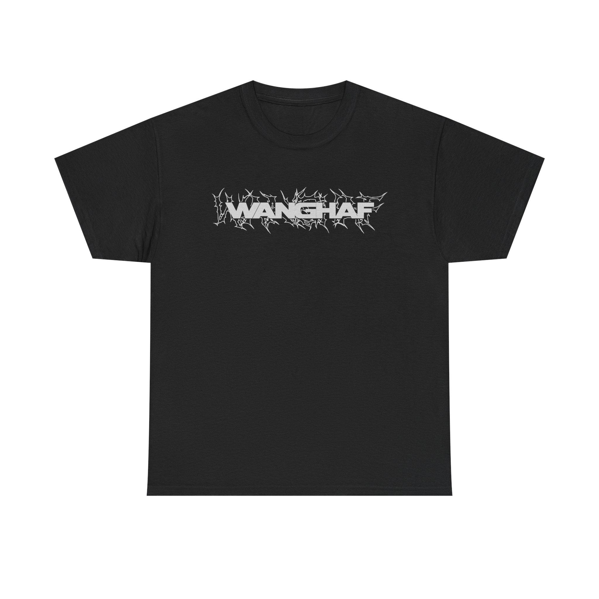 WANGHAF Barbed Wire Letter Print Tshirt Y2K Goth Streetwear Unisex Cotton Tshirt Grunge Style Casual Tee 4XL