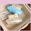Adorable Korean Style Sweet Dog Cloud Hair Claw Clip For Women In Colorful Acetate