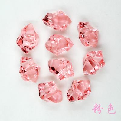 100Pcslot 14*11Mm Acrylic Crystal Diamond Pawn Irregular Stone Chessman Game Pieces For Board Game Accessories 10 Colors