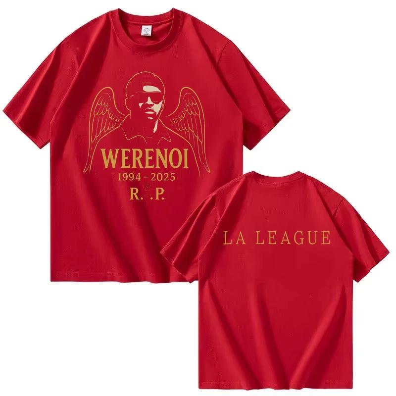 

Rapper WeRenoi Photo Print Harajuku Retro Tshirt Fashion Tshirt Aesthetic Short Sleeves Top Unisex Streetwear 2026 summer 4XL