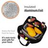 Cartoon Curious George Monkey Anime Insulated Lunch Bag for Women Office Cooler Thermal Food Box Tote Leakproof