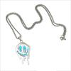 Zinc Zinc Alloy Halloween Skull Necklace Punk Hip Hop Neck Chains Luminous Pendant Necklace  Halloween