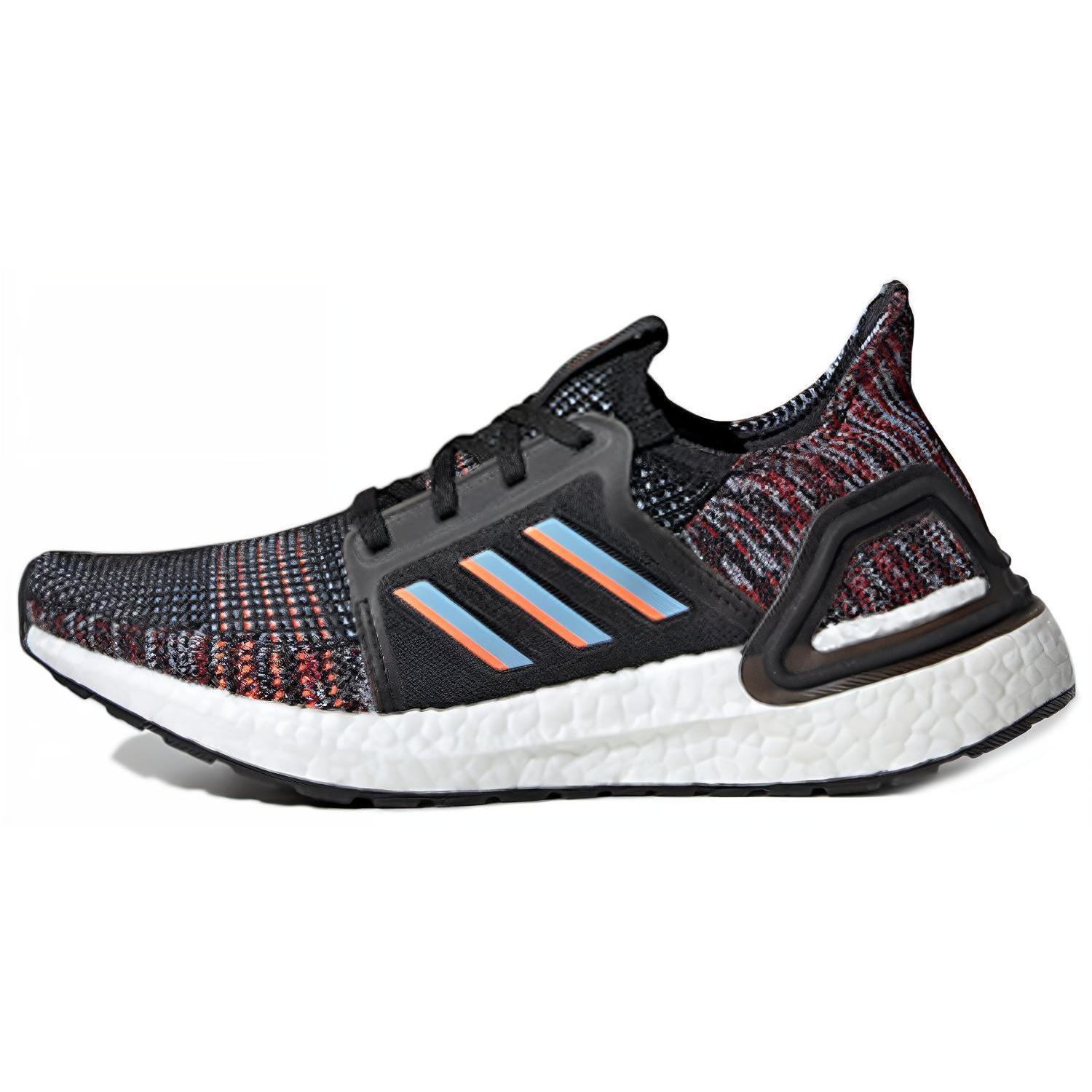 adidas Ultraboost 19 Core Black Hi Res Coral GS EF0930 36