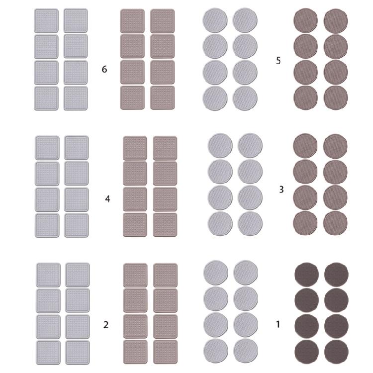 Silicone Furniture Feet Anti-slip Mat Thicken Wear-resistant for Protection Mat