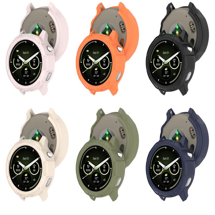 Armor‑Style Hollow TPU Watch Protective Cover Compatible with Garmin Venu 4 45mm, Replacement Case, Case Only