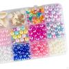 Bracelet Beads Kit 15 Grids Handmade Beading DIY Craft Loose Set