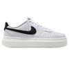 Womens/Ladies Court Vision Al Leather Platform Trainers