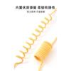 Cat Toy Suction Cup Spring Rabbit Fur Ball Stretchable Elastic Rope Bite Resistant Self Interactive Cat Teaser