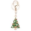 European & American Christmas Tree Keychain - Cute Drip Oil Metal Pendant Ornament