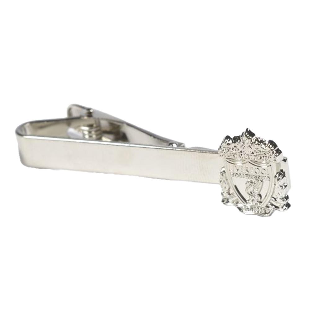 Liverpool FC Silver Plated Crest Tie Slide