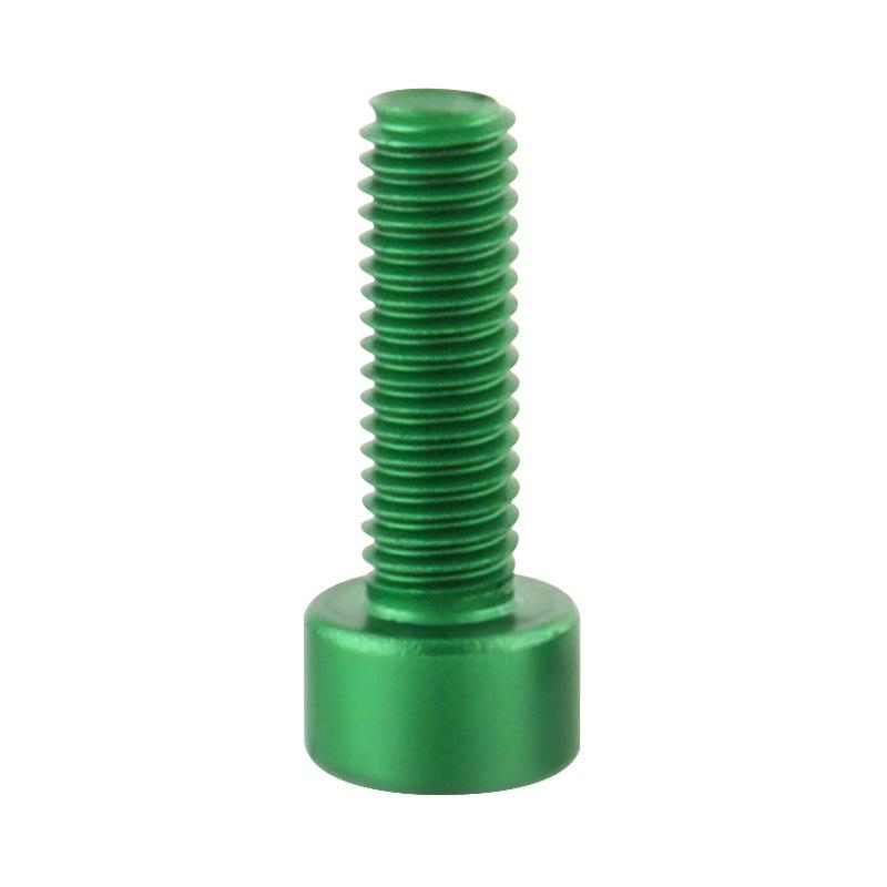 

4-Pack Aluminum Alloy Water Bottle Cage Bolts Hex Socket Screws Bicycle Accessory in 7Vibrant Colors for Secure Bottle Placement