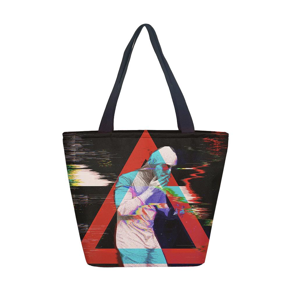 Women's Handbag No Theme Girl Shoulder Bag Printed Canvas Bag Fashion Trend Large Capacity Tote Bag