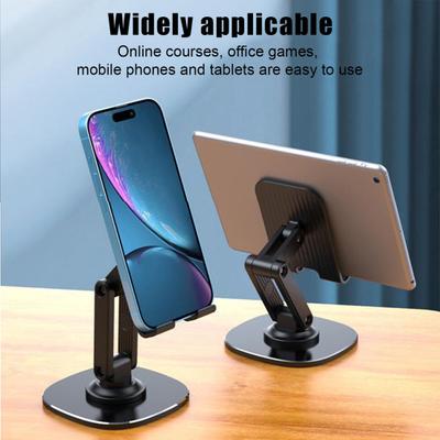 360° Dönen Telefon Ayarlanabilir Telefon Standı Tutucu Ergonomik Kaymaz Tabanlı IPhone için