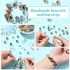 KitBeads 120Pcs Glass Teardrop Beads AB Color Water Drop Beads Top Drilled Faceted Tear Drop Shaped Beads for Jewelry Making Bracelet Necklace Crafts