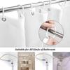 Watercolor Floral Shower Curtain Vibrant Wildflower Butterfly Print Waterproof Bathroom Curtain Decor Polyester With 12 Hooks