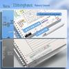 B5 Thickened Loose-leaf Cornell Notebook for Exam Prep: Ideal for High School & Postgraduate Students