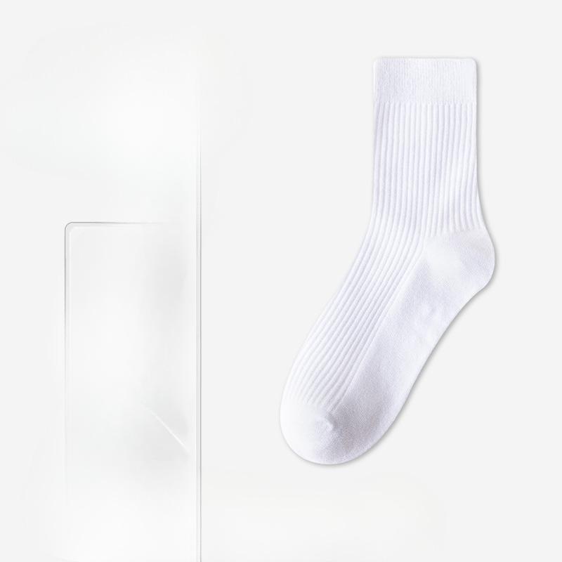 Men's Spring and Autumn New Anti-odor Sweat Absorption Anti Pilling Tube Cotton Socks