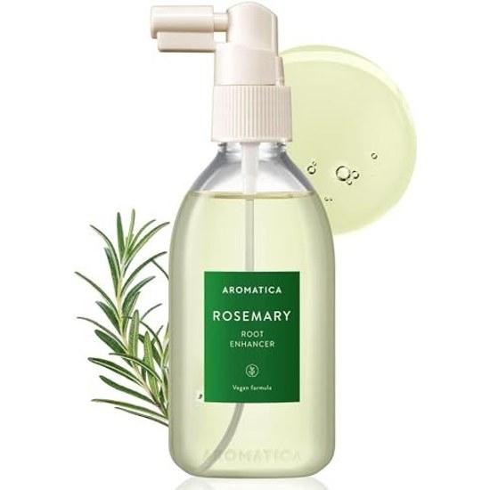 AROMATICA Scalp Refreshing Hair Tonic Rosemary Root Enhancer 100ml Care Dandruff Dryness Keratin Sulfate-Free Non-Silicone Paraben-Free