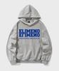 El Seoul Club Oversized Hoodie Gray (Blue)