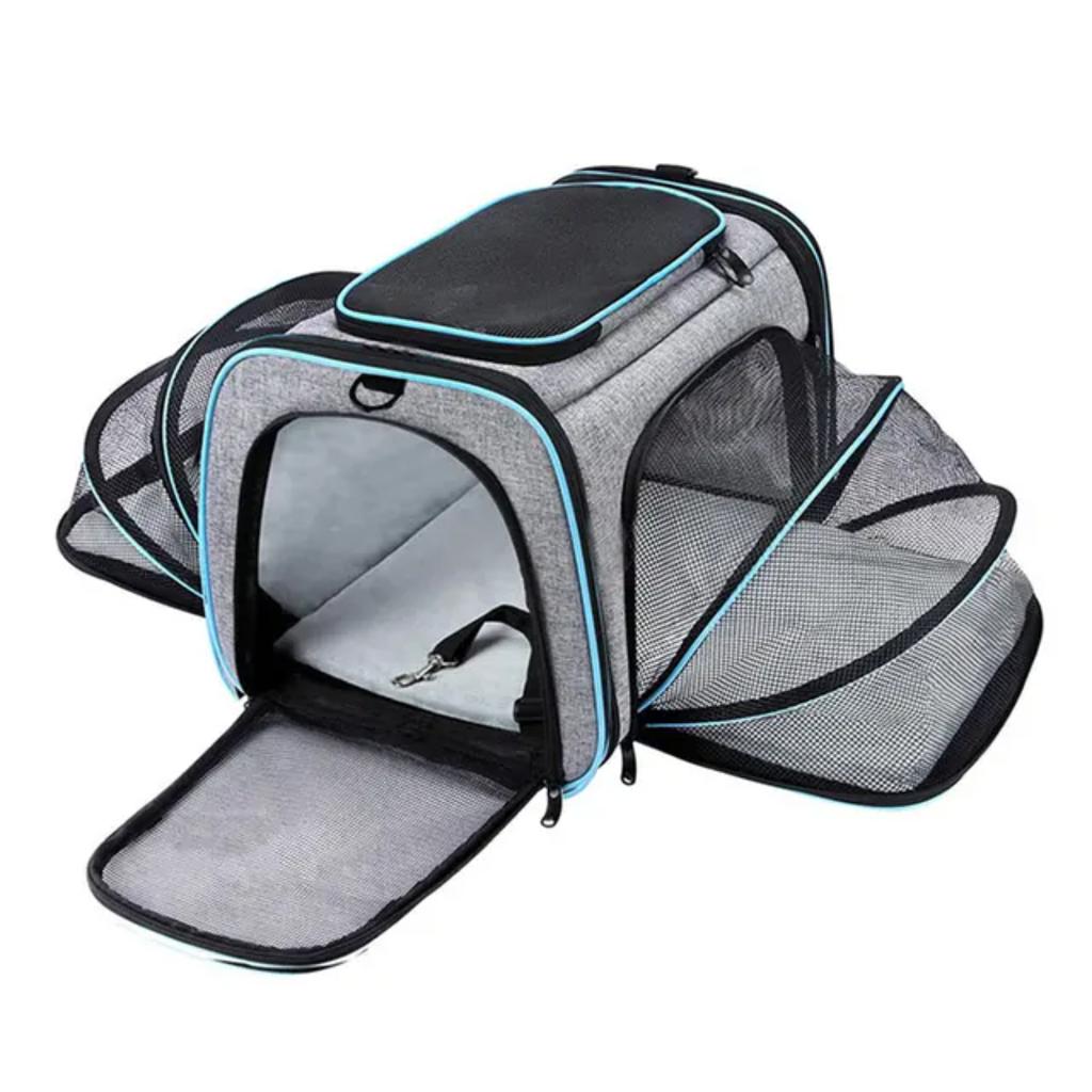 New Convenient, Portable, Foldable, and Breathable Pet Carrier Backpack - Lightweight Shoulder Bag Handbag for Easily Transporti