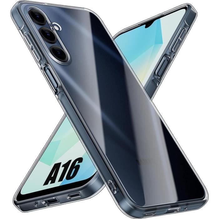 Coque - BOOLING - pour Samsung Galaxy A16 5G - Souple - Protection Renforcée - Antichoc - Transparent