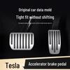 Tesla Model 3/Y Aluminum Alloy Pedal Covers - Accelerator, Brake & Rest Foot Protection