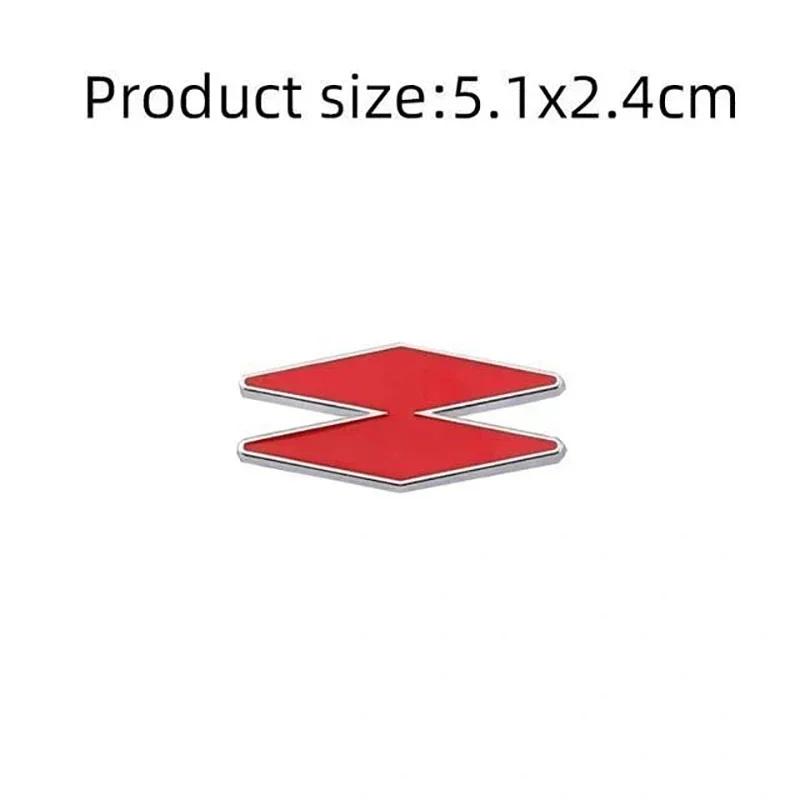 ESIF6 3D Metall GT RS Line Emblem Abzeichen Heckklappe Seite Aufkleber Abziehbilder für Renault Logan Clio Megane Captur Twingo Duster Kadjar