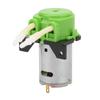 D-2 2*4mm   12V   Peristaltische Flüssigkeitspumpe Dosierpumpe für Laboranalyse(Grün)